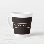 Figdewdrop Relax Cup Black BlinkyBat sm Latte Mug Mok (Linkerhoek)