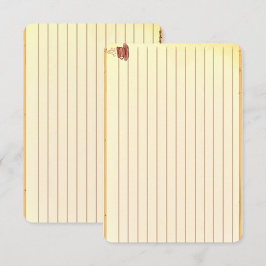 Figdewdrop Relax Cup recipe notecards (Voorkant / Achterkant)