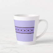 Figdewdrop Relax Cup Violet Purple small Latte Mug (Droite)