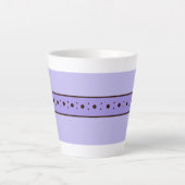 Figdewdrop Relax Cup Violet Purple small Latte Mug Mok (Voorkant)