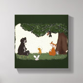 figdewdrop Spring Day Stretched Canvas Print (Voorkant)