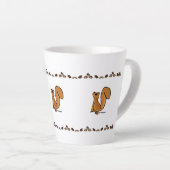 figdewdrop Squirrel Acorn & Leaves Small Latte Cup Mok (Rechterhoek)