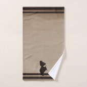 figdewdrops Blinky the Bat bath towel set (Serviette à main)