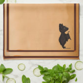 figdewdrops Blinky the Bat kitchen towel Theedoek (Gevouwen)