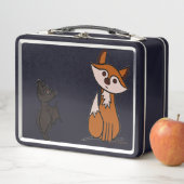 figdewdrops Fig Fox & Blinky Bat Lunch Box (In situ)