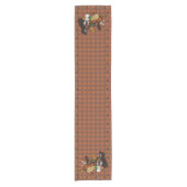 figdewdrop's herfst gingham tafelloper (Voorkant)