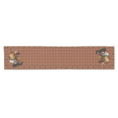 figdewdrop's herfst gingham tafelloper (Horizontaal)