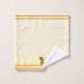 figdewdrops Juggling Squirrel Bath Towel Set (Gant de toilette)