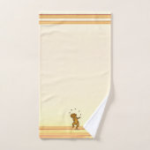 figdewdrops Juggling Squirrel Bath Towel Set Bad Handdoek (Handdoek)