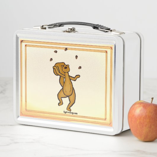figdewdrops Juggling Squirrel Lunch Box (En situation)