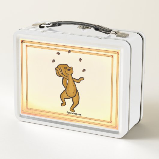 figdewdrops Juggling Squirrel Lunch Box (Dos)