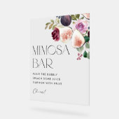 Figes d'aquarelle et Fête des mariées Berry Bar Mi (Angle)