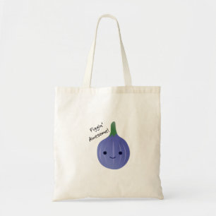 Figgin Geweldige Cute Kawaii Fig Tote Bag