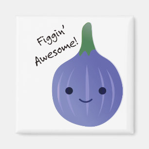 figgin Geweldige Fig Pun Magneet