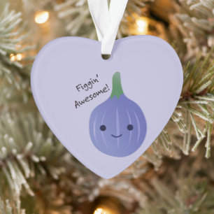figgin Geweldige Fig Pun Ornament
