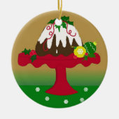 Figgy Pudding Keramisch Ornament (Voorkant)