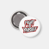 Fight 4 yourself magneet (Voorkant / Achterkant)