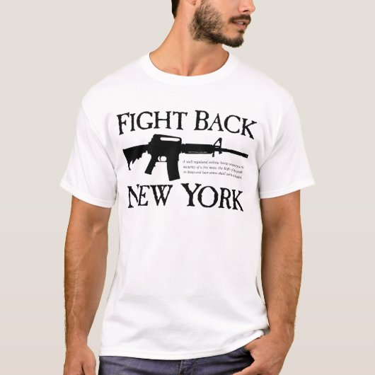 Fight Back New York Apparel T-shirt (Voorkant)