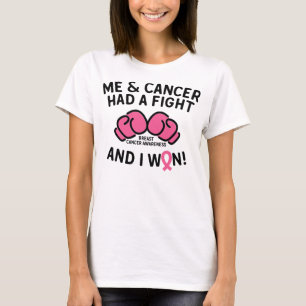 Fight Breast Cancer I Won Breast Cancer Survivor S T-shirt