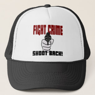 Fight Crime - Shoot Back Trucker Pet