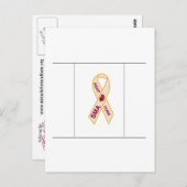 Fight Cure SMA - lint Briefkaart (Voorkant / Achterkant)