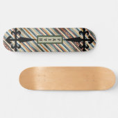 Fight for Faith Order of Santiago Cross Skateboard (Horz)