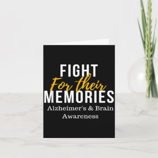 Fight for memories alzheimer's &amp; brain kaart