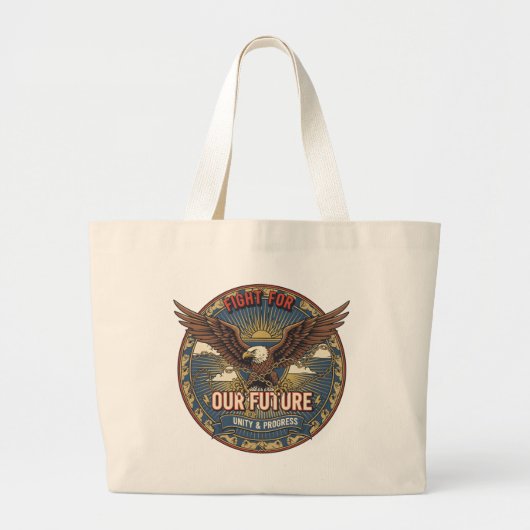Fight for Our Future Jumbo Tote (Voorkant)