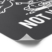 Fight For Peace Not War Anti War Stateme _1  Poster (Hoek)