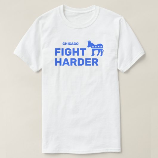 Fight Harder™ T-Shirt (Aanpassen!) (Design voorkant)