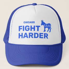 Fight Harder™ Trucker Hat (Aanpassen!) Trucker Pet