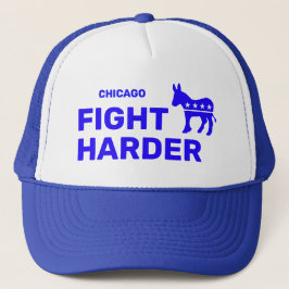 Fight Harder™ Truckerhoed (Personaliseer het!) Trucker Pet