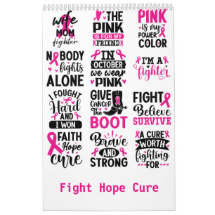 Fight Hope Cure Kalender