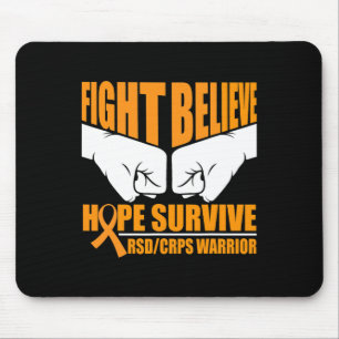 Fight Hope Survive Redcrps Warrior Muismat