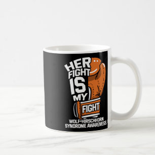 Fight is mijn gevecht Wolf-Hirschhorn syndroom WHS Koffiemok