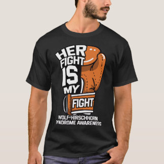 Fight is mijn gevecht Wolf-Hirschhorn syndroom WHS T-shirt