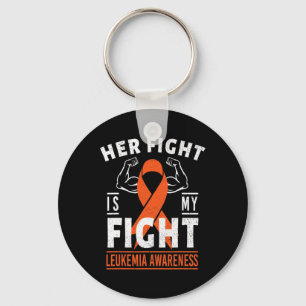 Fight is My Fight Leukemia Cancer Awareness Month Sleutelhanger