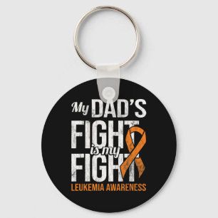 Fight My Fight Leukemia Awareness Leukemiekanker Sleutelhanger
