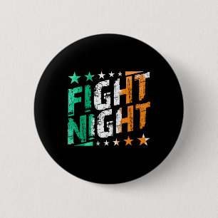 Fight Night Boxing MMA of Boxing Fan thema Ronde Button 5,7 Cm