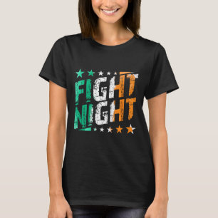 Fight Night Boxing MMA of Boxing Fan thema T-shirt