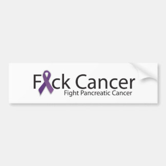 Fight-Pancreatic-Cancer-Logo Bumpersticker