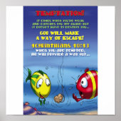Fight Temptation Poster (Voorkant)