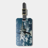 Fighter Jet Bagagelabel (Voorkant verticaal)