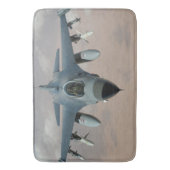 Fighter Jet Bath Mat (Voorkant Verticaal)
