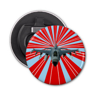 Fighter Jet Button Flesopener