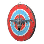Fighter Jet Dartbord (Voorkant Rechts)