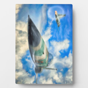 FIGHTER JET DIE SUPERSONIC F-5N Tiger II GAAT Fotoplaat