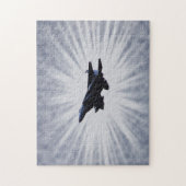 Fighter Jet Fighter F 15 Puzzle de l'Air Force (Vertical)