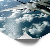 Fighter Jet Foto Afdruk (Hoek)