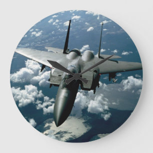 Fighter Jet Grote Klok